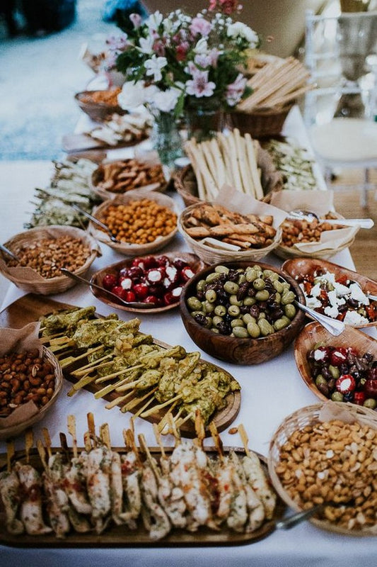WEDDING RECEPTION GRAZING TABLE