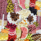 large grazing charcuterie board for parties and gatherings