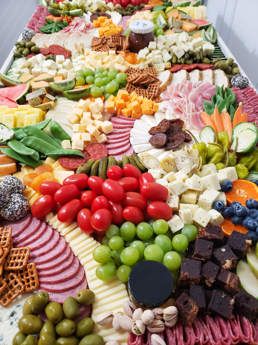 large charcuterie board for parties