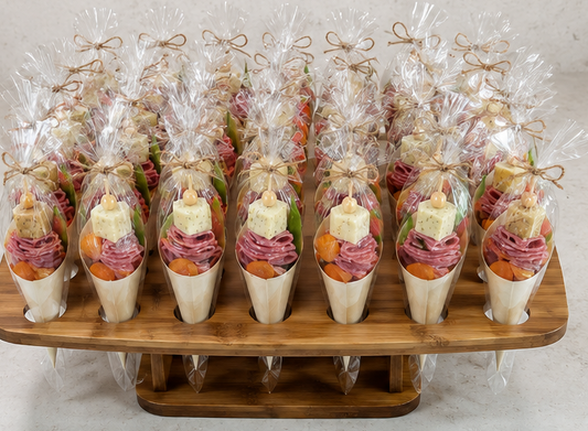35-Hole Bamboo Cone Holder