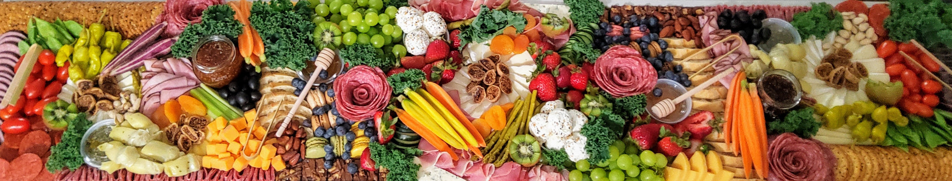 fresh and vibrant charcuterie board ideal for events and celebrations